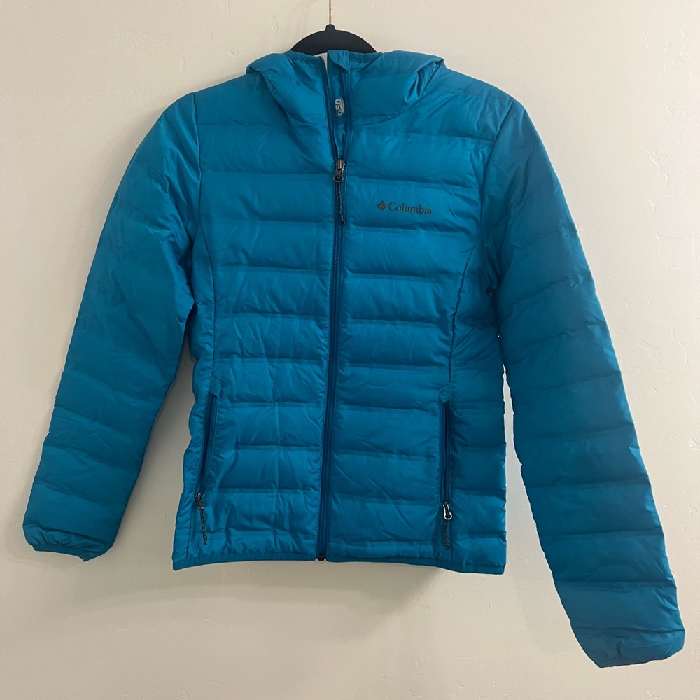 Columbia Blue Puffer Jacket